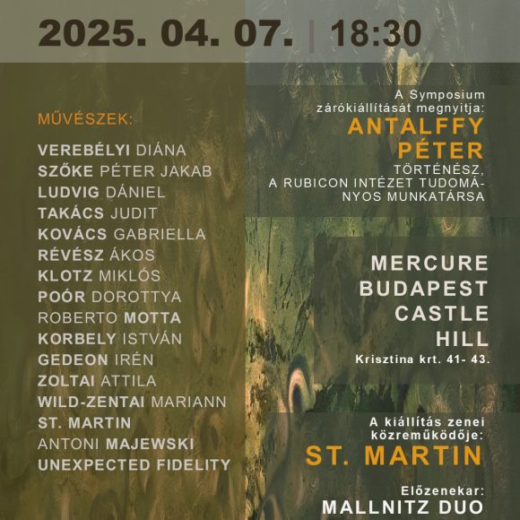 I. Cure Symposium zárókiállítása- MERCURE BUDAPEST CASTLE HILL